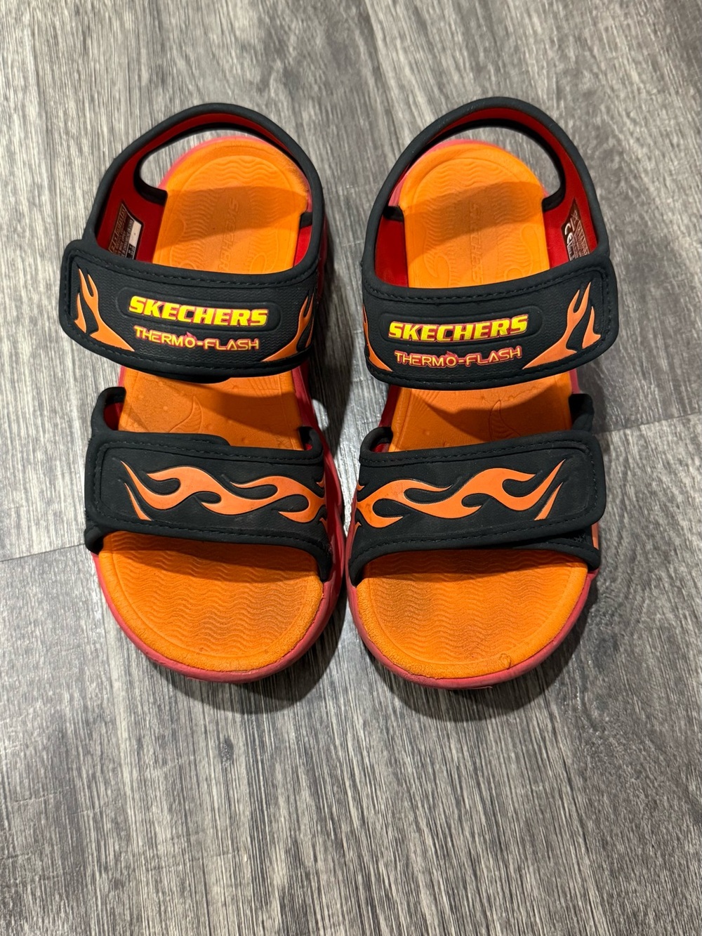 Skechers Kids Thermo-Flash Light-Up Sandals – Size US 2 / EU 33.5